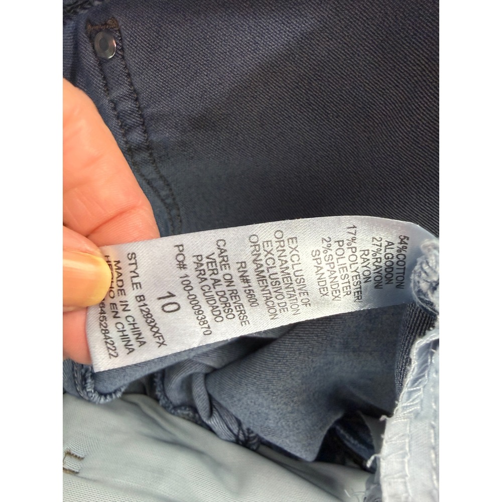 Democracy Ab Solution Skinny Jeans Womens 10 Blue Medium Wash Stretch B1293XXFX - Picture 8 of 8